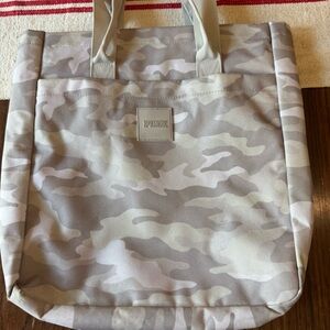 VS Pink Gray Camouflage Tote/ backpack  Bag